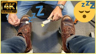 THE DREAM CATCHER  ANGELO SHOE SHINE ASMR [upl. by Nadnal31]