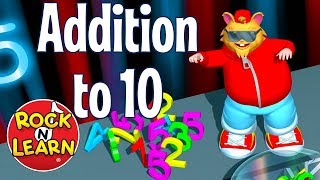 Learn to Add up to 10  Addition Rap [upl. by Omik]