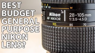 Nikon 28105mm f3545 AFD Review CRAZY value for money [upl. by Enneite]