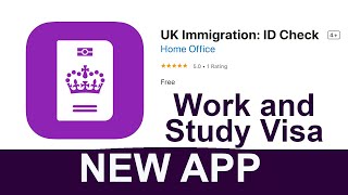 NEW  UK Immigration Work and Study ID Check mobile application [upl. by Aynot]