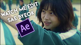 watch me edit sae byeok from SQUID GAME [upl. by Fairfield678]