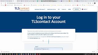 Making Appointment on TLS website [upl. by Aienahs]