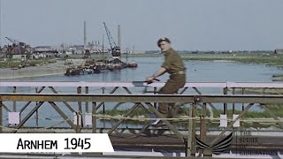 Arnhem  Liberation in April 1945 in color and HD [upl. by Noillimaxam215]