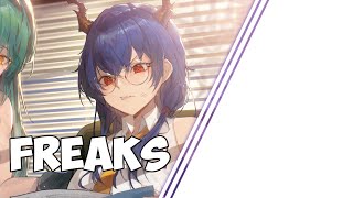 Nightcore  Freaks Surf Curse Lyrics [upl. by Anawd679]