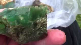 Chrysoprase Parcel Western Australia [upl. by Assecnirp991]