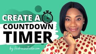 How to Create a Countdown Timer in PowerPoint  Fast amp Easy Tutorial  Acehouse Studio [upl. by Seagraves]