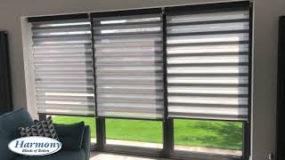 Motorised Day amp Night Blinds on Patio Doors [upl. by Rhodia530]