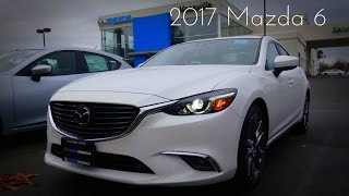 2017 Mazda 6 Grand Touring 25 L 4Cylinder Review [upl. by Eissehc]