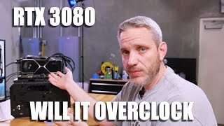 RTX 3080 Overclocking Holy SampT [upl. by Korie495]