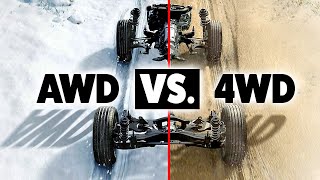 AWD vs 4WD Which is Best [upl. by Dasa]