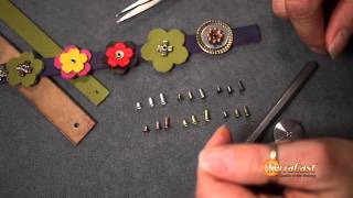 How to Set Eyelets for Jewelry Making [upl. by Yerrok]