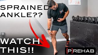 How To Rehab A Lateral Ankle Sprain [upl. by Adnolor]