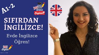 Başlangıç Seviyesi İngilizce DERS 1  Evde İngilizce Öğren [upl. by Valdes972]