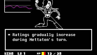 UndertaleSparing Mettaton Pacifist Run [upl. by Oah985]