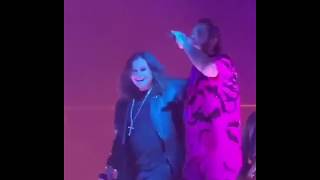 21112019 Ozzy Osbourne ft Post Malone at The Forum in Los Angeles Take What You Want [upl. by Edmonda573]