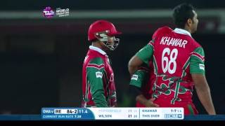 ICC WT20 Ireland vs Oman Highlights [upl. by Loseff]