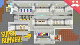 The Most Secure Bunker in Minecraft [upl. by Eceirehs]