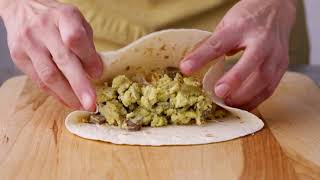 Easy Breakfast Burritos  Pillsbury Recipe [upl. by Bee]