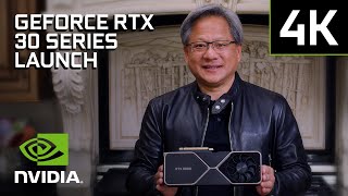 NVIDIA GeForce RTX 30 Series  Official Launch Event 4K [upl. by Auqinu570]