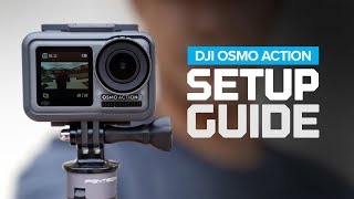 DJI Osmo Action Setup Guide [upl. by Nemrak396]