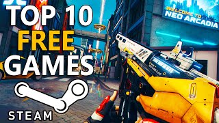 Top 10 Free PC Games on Steam 2021 Free to Play [upl. by Tai]