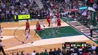 Chicago Bulls vs Milwaukee Bucks  30 April 2015  Game 6  1st Rnd Playoffs  Highlights [upl. by Yssirk]