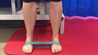 Ankle Exercises Strengthening with a Band [upl. by Beniamino586]