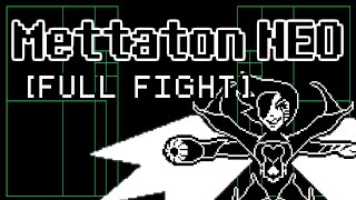 UNDERTALE Mettaton NEO FULL FIGHT [upl. by Anawqahs]