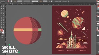 How to Make 3D Realistic Shapes in Adobe Illustrator [upl. by Domenico]