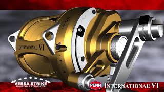 PENN International VI Reel Product Video [upl. by Nomsed]