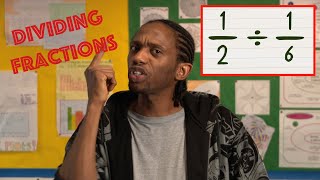 Dividing Fractions Maths Rap Sessions Ep12 [upl. by Armyn464]