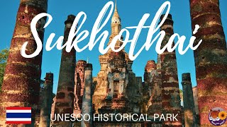 SUKHOTHAI  HISTORICAL PARK  TRAVEL THAILAND  2020 [upl. by Yarised840]