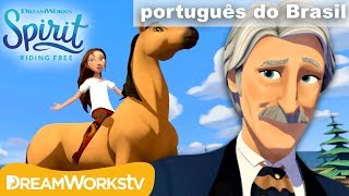 O avô da Lucky  SPIRIT CAVALGANDO LIVRE [upl. by Hogue258]