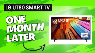 LG UT80 Smart TV One Month Later TV Review [upl. by Elmore815]