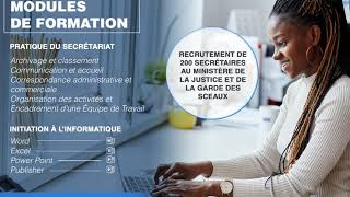 Formation en secretariat bureautique pour le recrutement de 200 secrétaires au MINJUSTICEE [upl. by Phillis969]