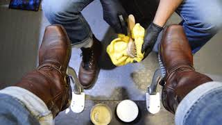 CANT SLEEP TAKE A SEAT  ANGELO SHOE SHINE ASMR [upl. by Reede20]