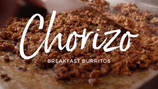 Chorizo Breakfast Burrito [upl. by Nreval]