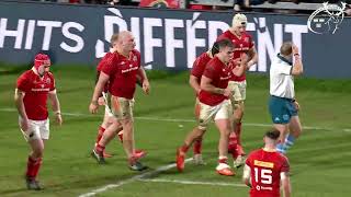 Match Highlights  Munster v Scarlets [upl. by Nosyla]