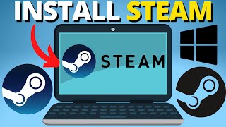 How to Download Steam on Windows PC amp Laptop  2022 [upl. by Ilyse191]