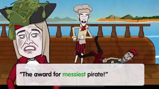 Cook and Line’s Swashbuckle Home Movie  CBeebies GrownUps [upl. by Anavlis]