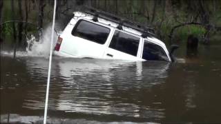 The most spectacular river crossing by car 4x4 off road [upl. by Renny198]