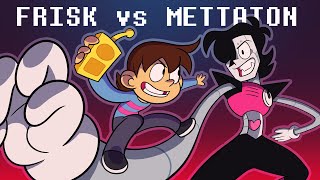 Frisk Vs Mettaton Animation [upl. by Inaluahek]