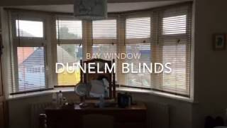 Bay Window Blinds from Dunelm [upl. by Delores]