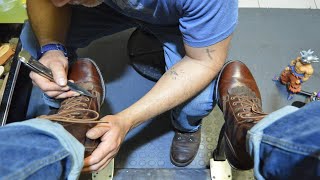 INSTANT STRESS RELIEF  ANGELO SHOE SHINE ASMR [upl. by Doolittle]