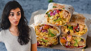 How to make incredible vegan breakfast burritos at home [upl. by Baggett550]