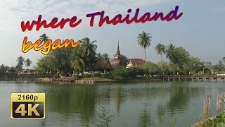 Sukhothai Historical Park  Thailand 4K Travel Channel [upl. by Bixler]