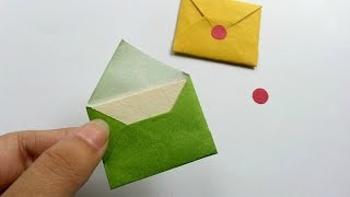 How To Create Cute Miniature Envelopes  DIY Crafts Tutorial  Guidecentral [upl. by Hackathorn494]