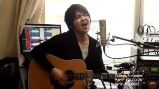 Dont Look Back In Anger oasis cover オアシス 古澤剛 1982年製 D28 martin D28 [upl. by Zavras]