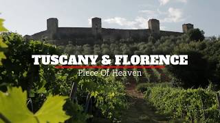 Tuscany amp Florence landscapes 2020 Musica Italiana instrumental romantic italian music [upl. by Ahsii]