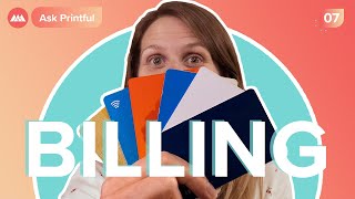 How Does Printful’s Billing System Work  Ask Printful [upl. by Eillil34]